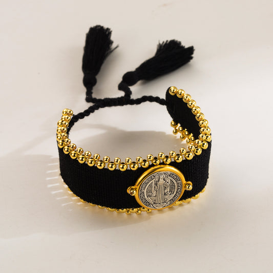 Pulsera San Benito negra