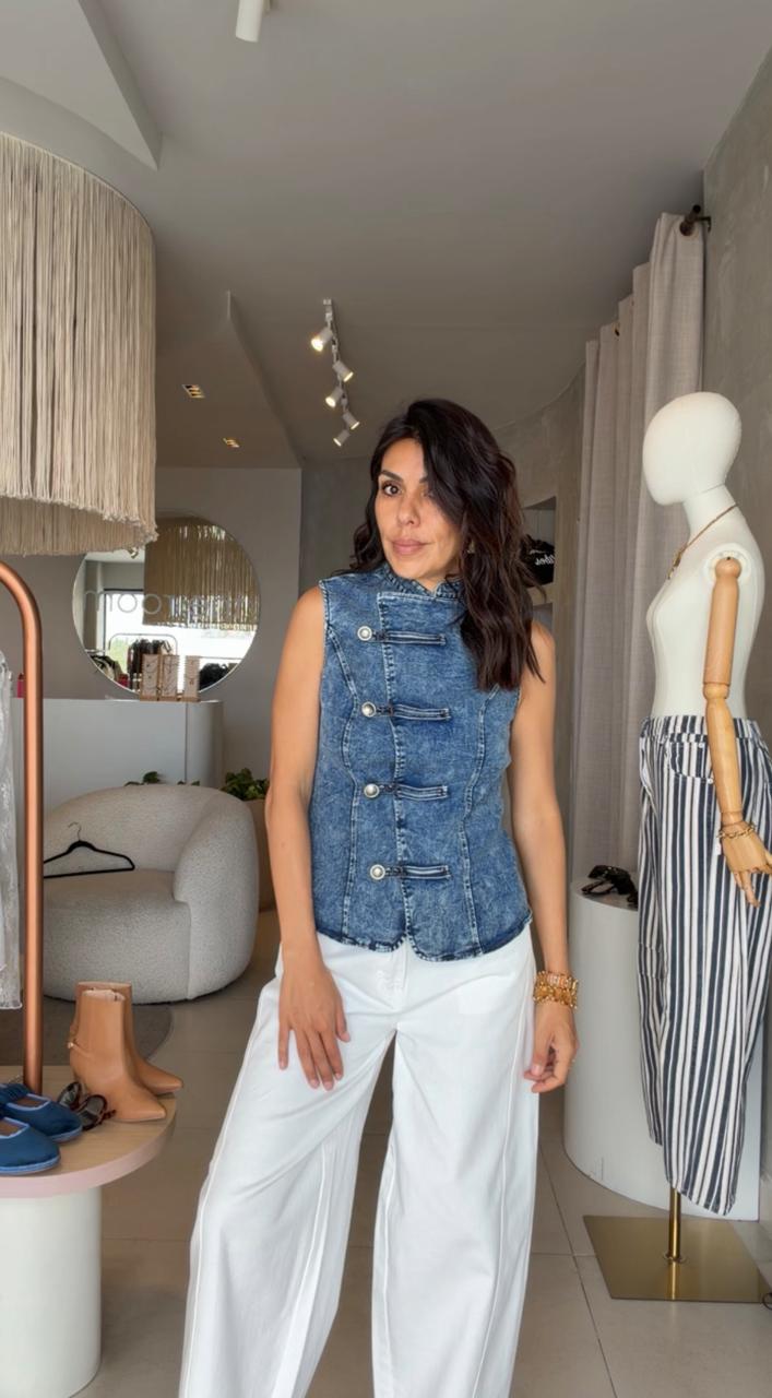 Chaleco denim