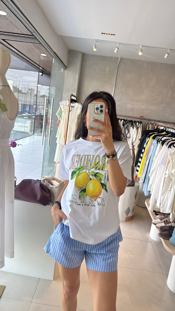 Short pj azul