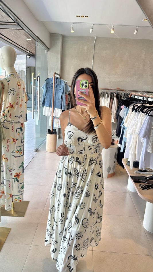 Maxi vestido figuras