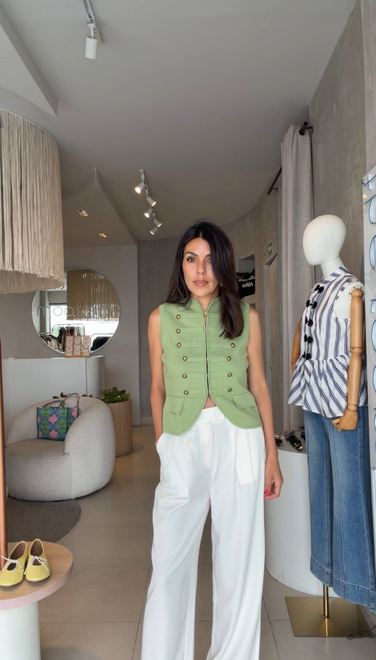 Pantalón beige vestir