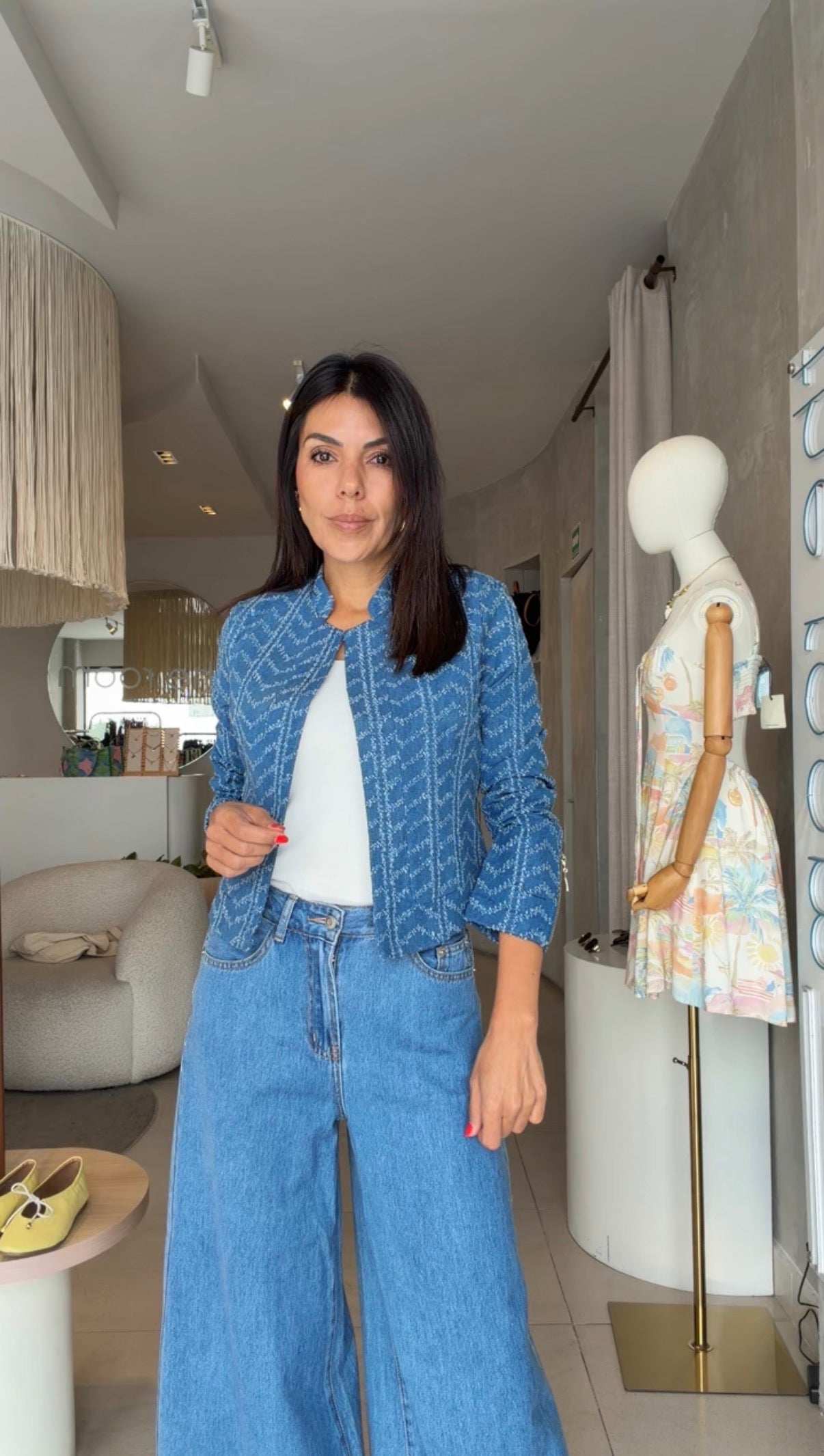Blazer denim