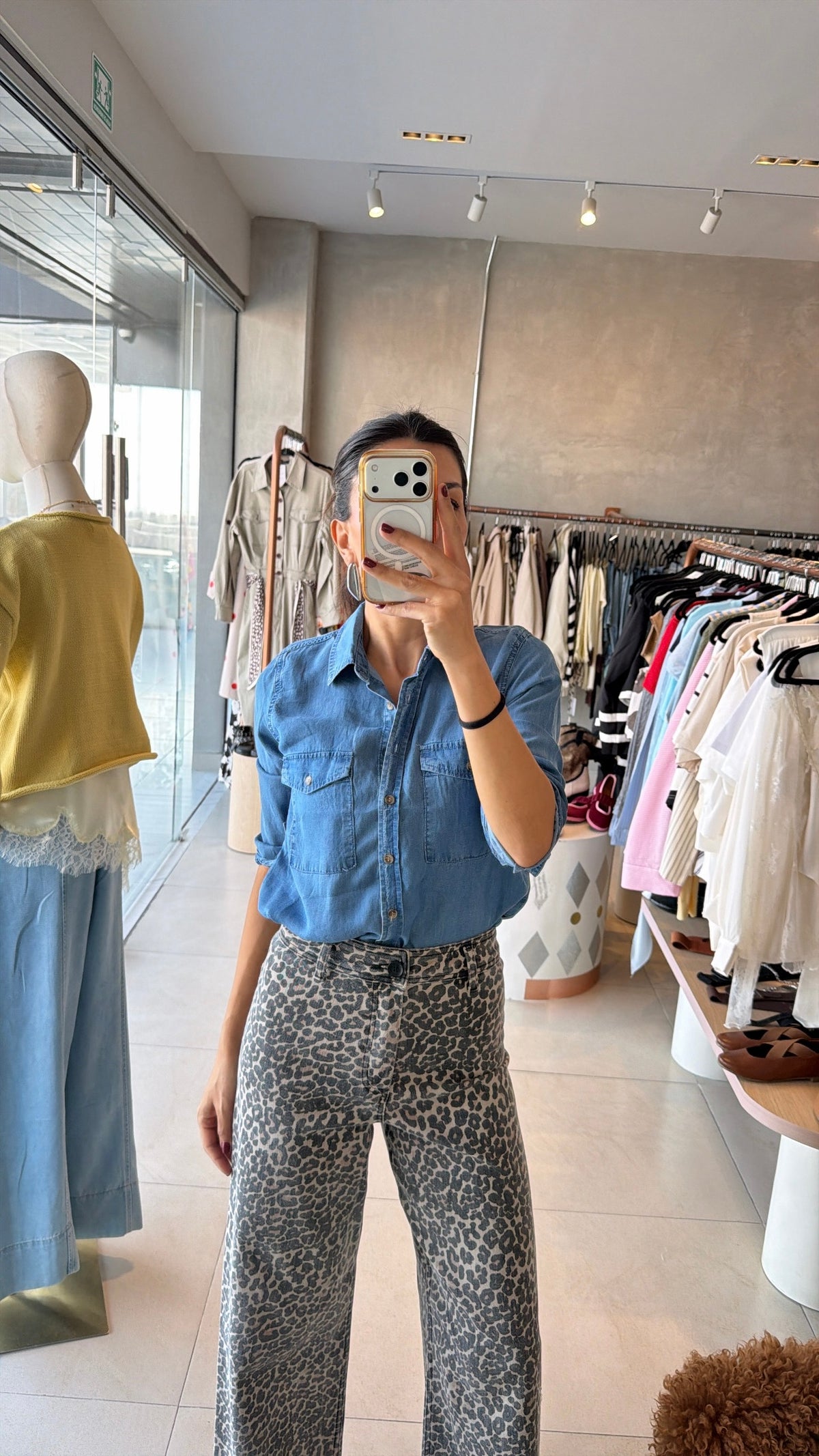 Camisa denim