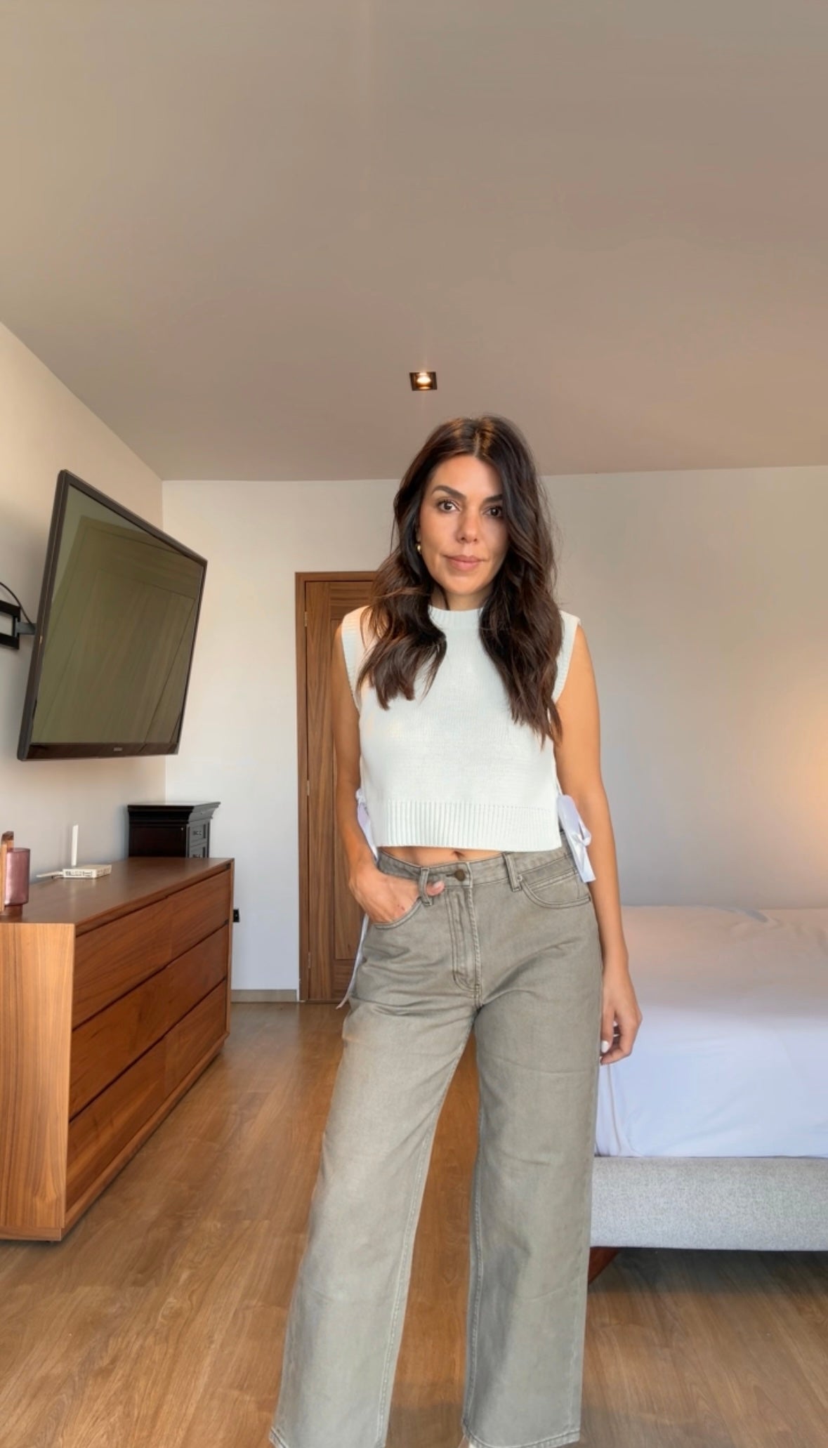 Pantalón verde olivo