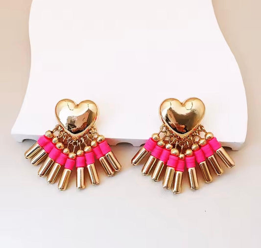 Arrestes corazón con rosa