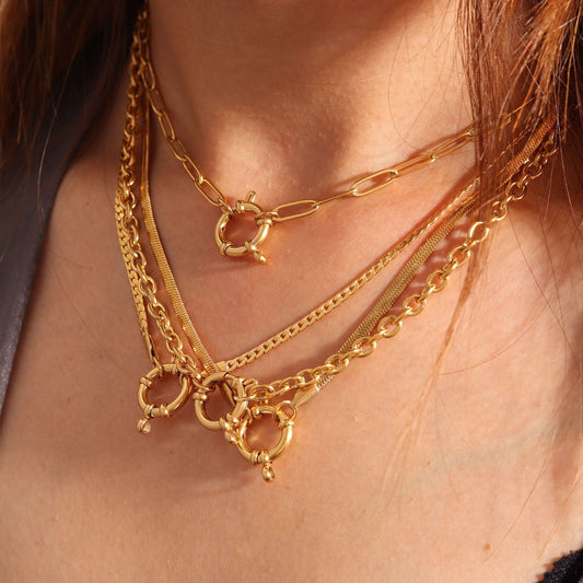 Collar cierre de marinero