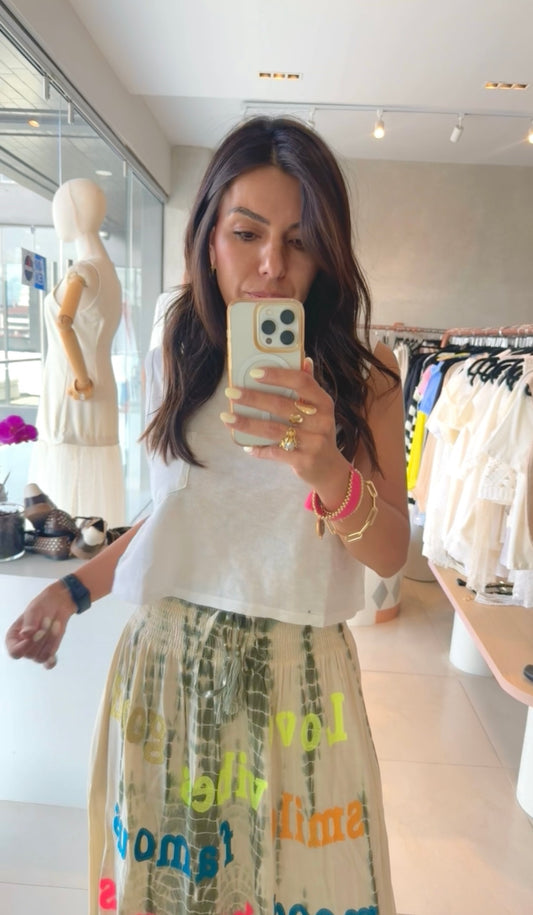 T shirt basica blanca