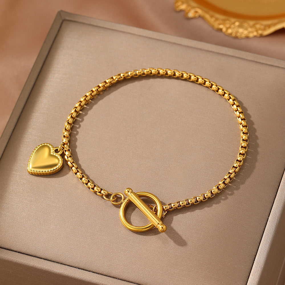 Pulsera corazón