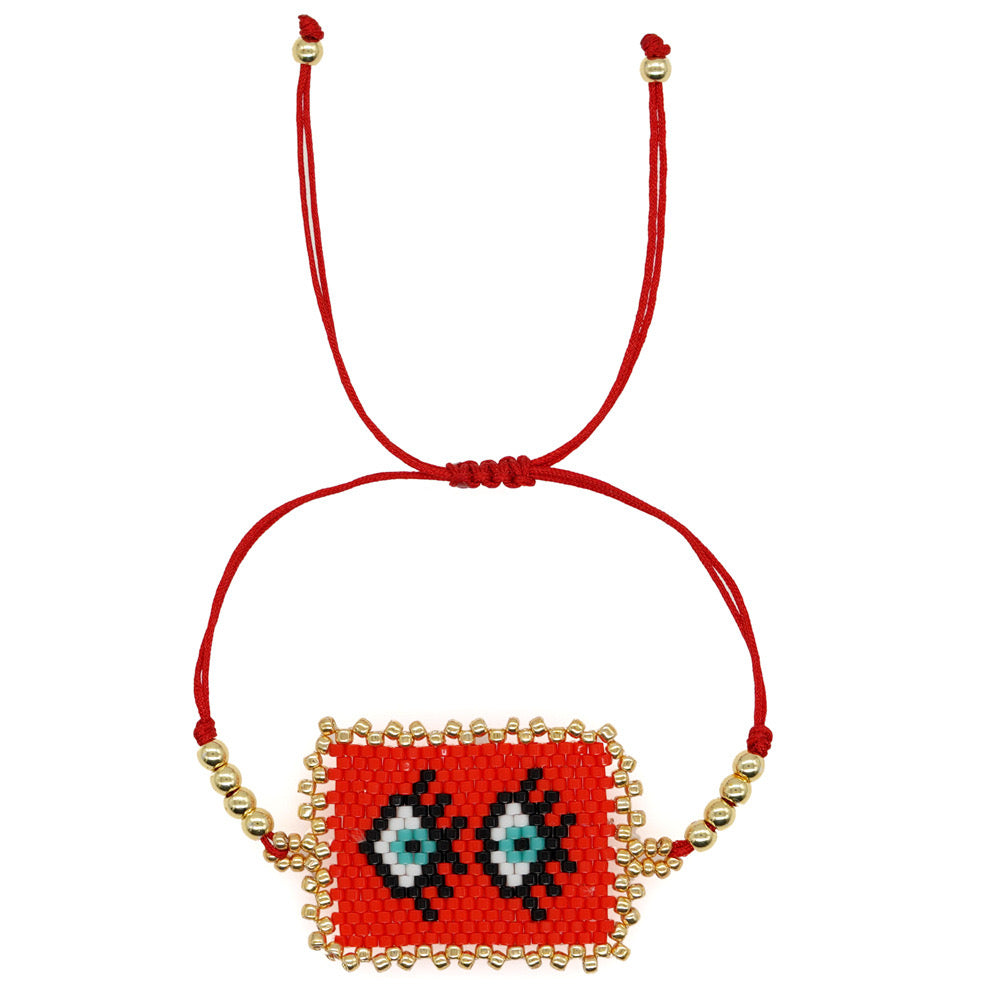 Pulsera ojo roja