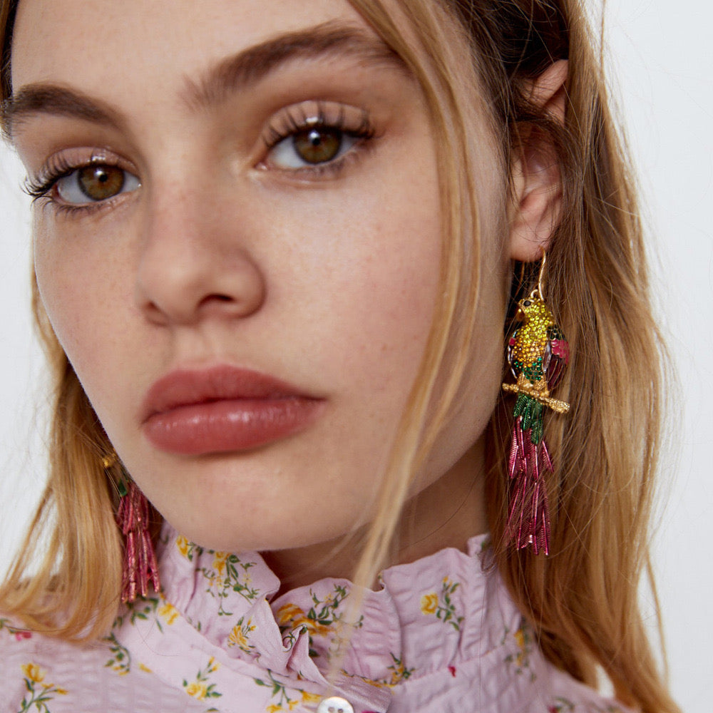 Aretes pajaros