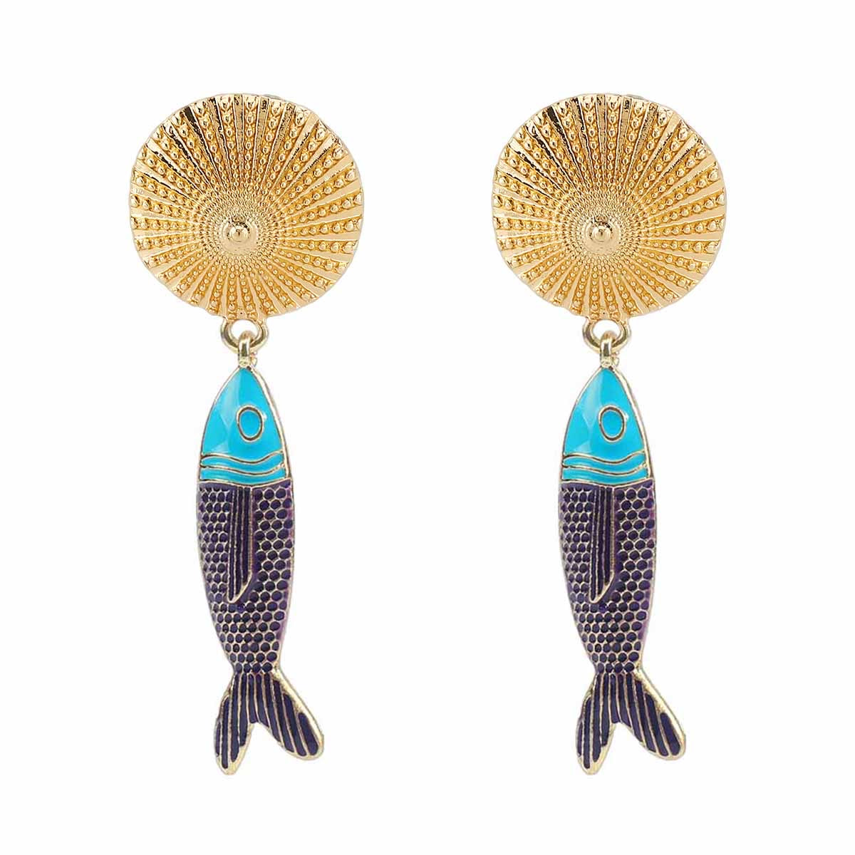 Aretes pescado