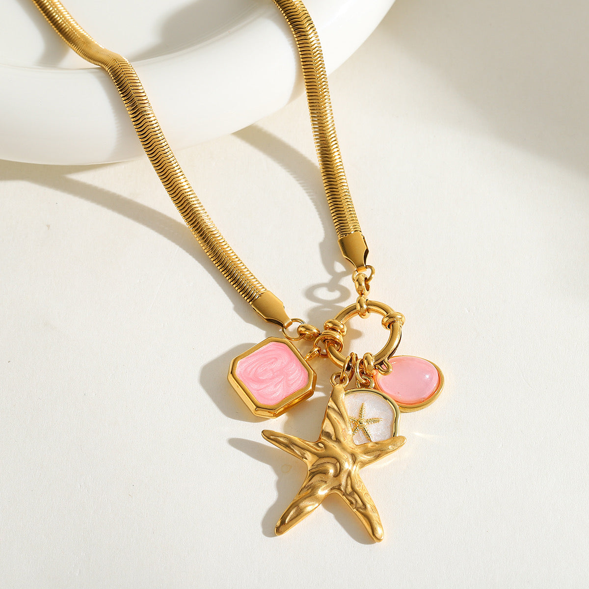 Collar charms de mar