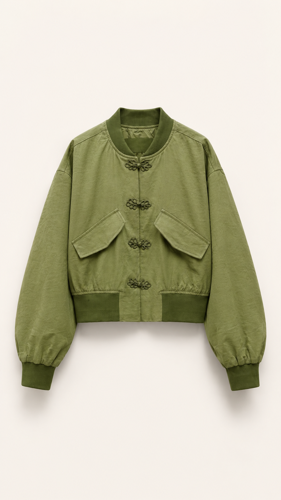 Chaqueta verde napoleon