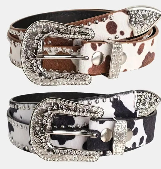 Cinturón vaca estoperoles