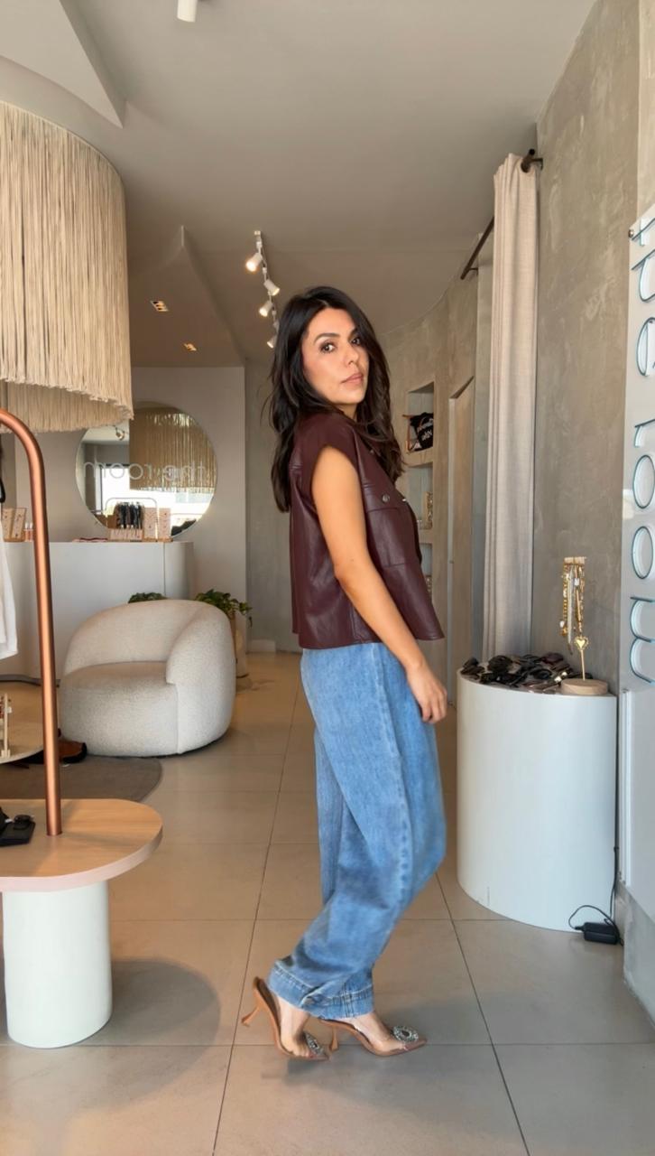 Pantalón Balloon denim