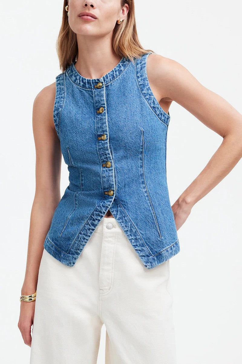 Chaleco denim
