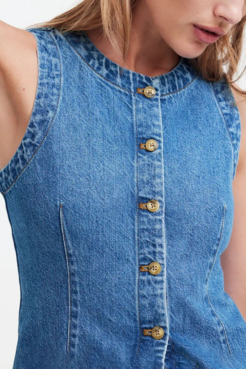 Chaleco denim
