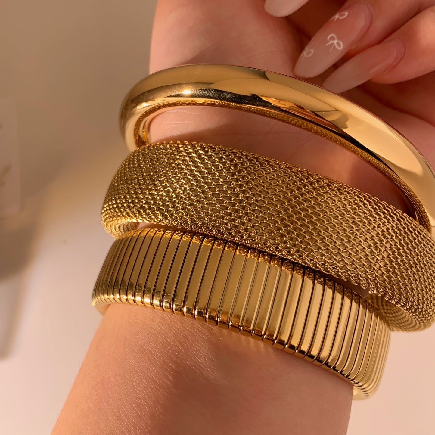 Brazalete dorado