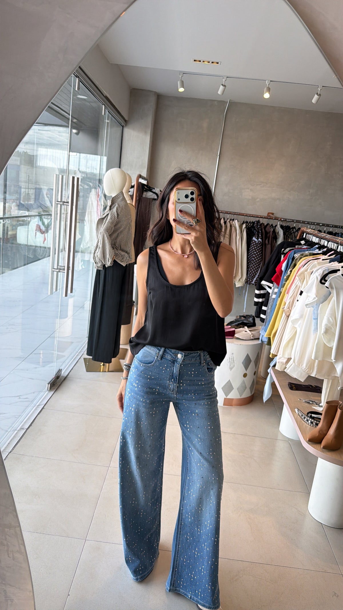 Jeans brillos