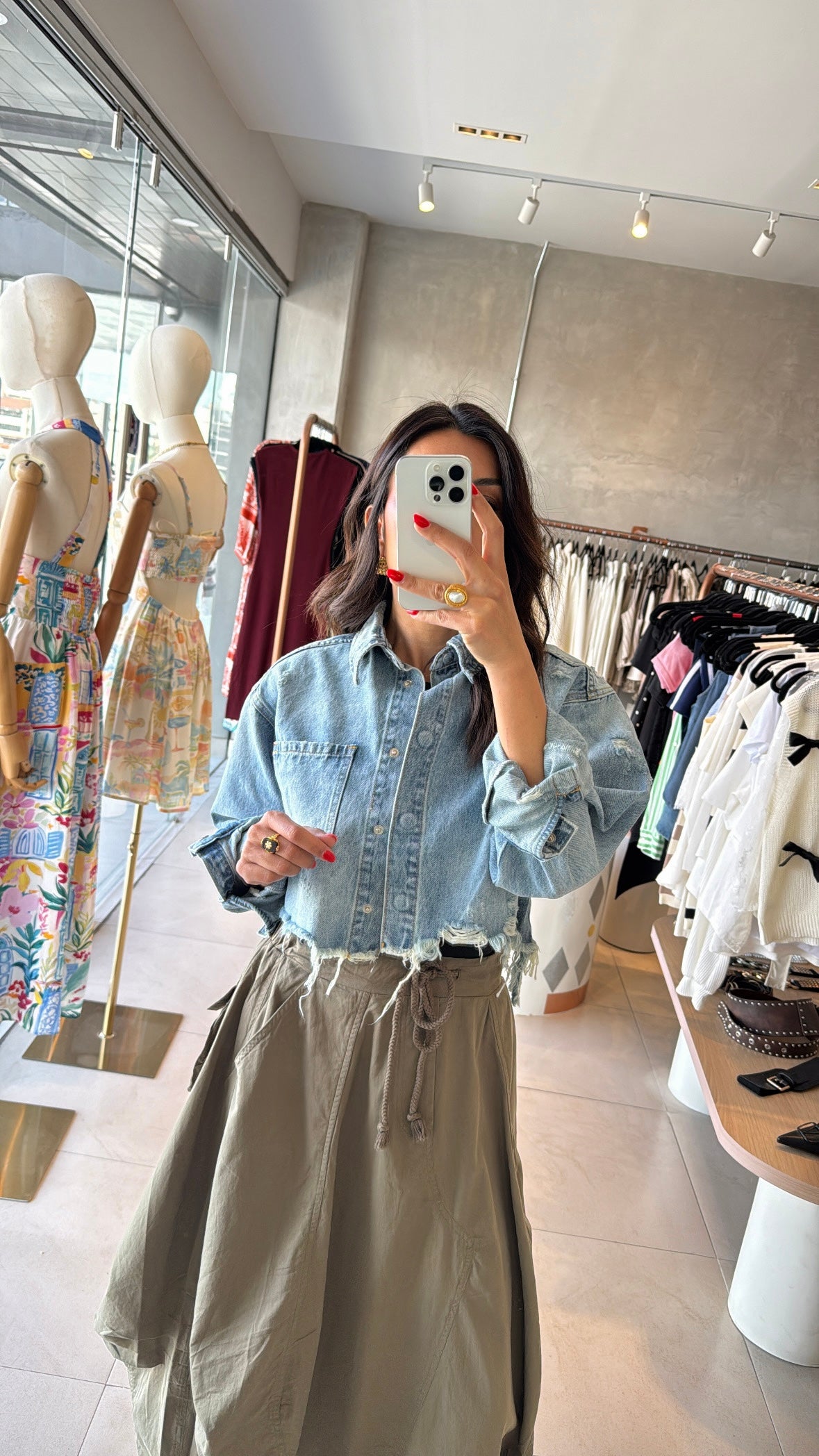 Chamarra denim