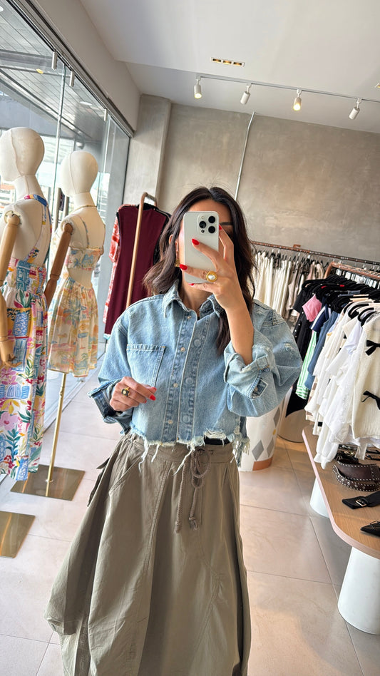Chamarra denim