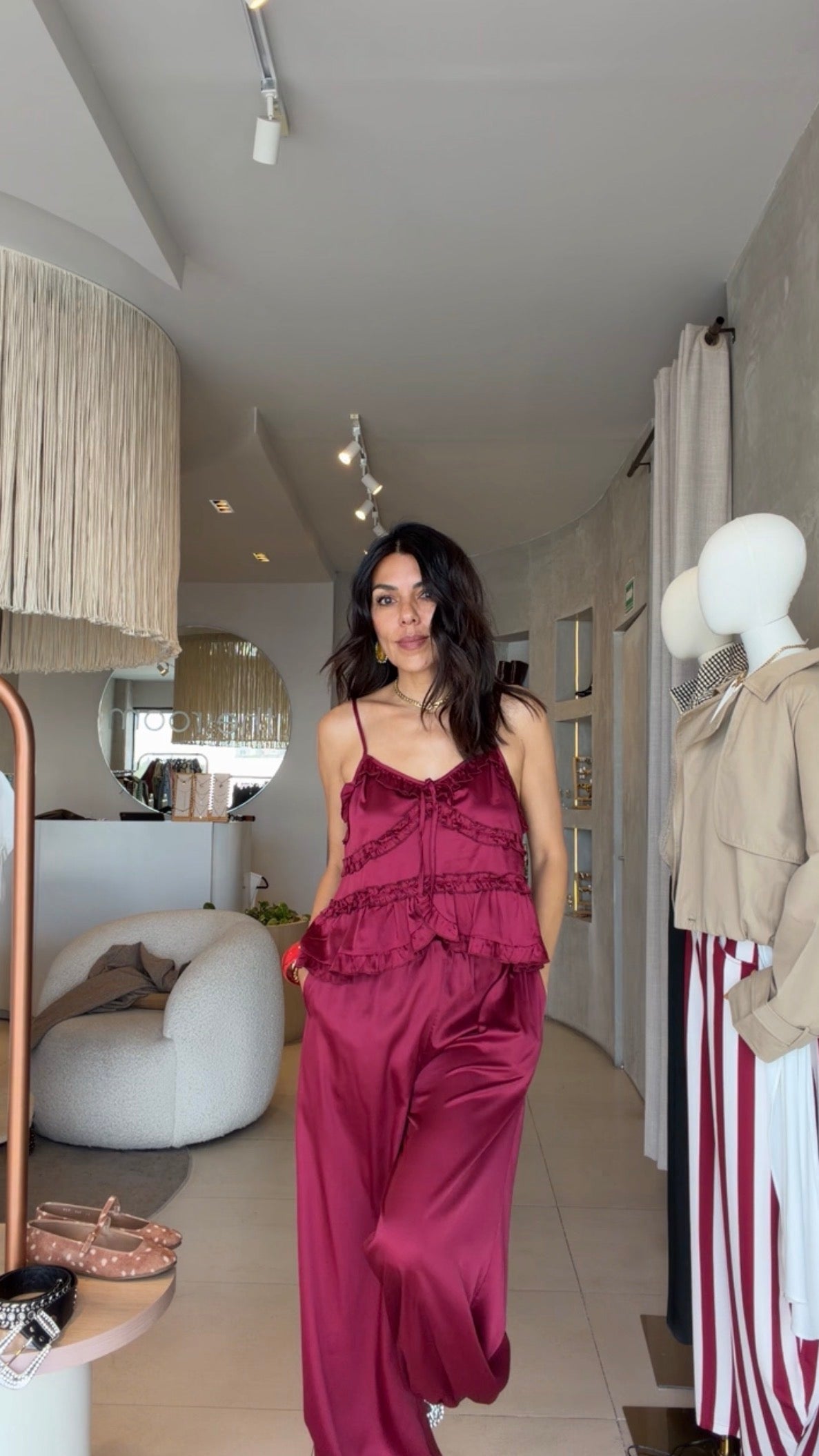 Set vino satin