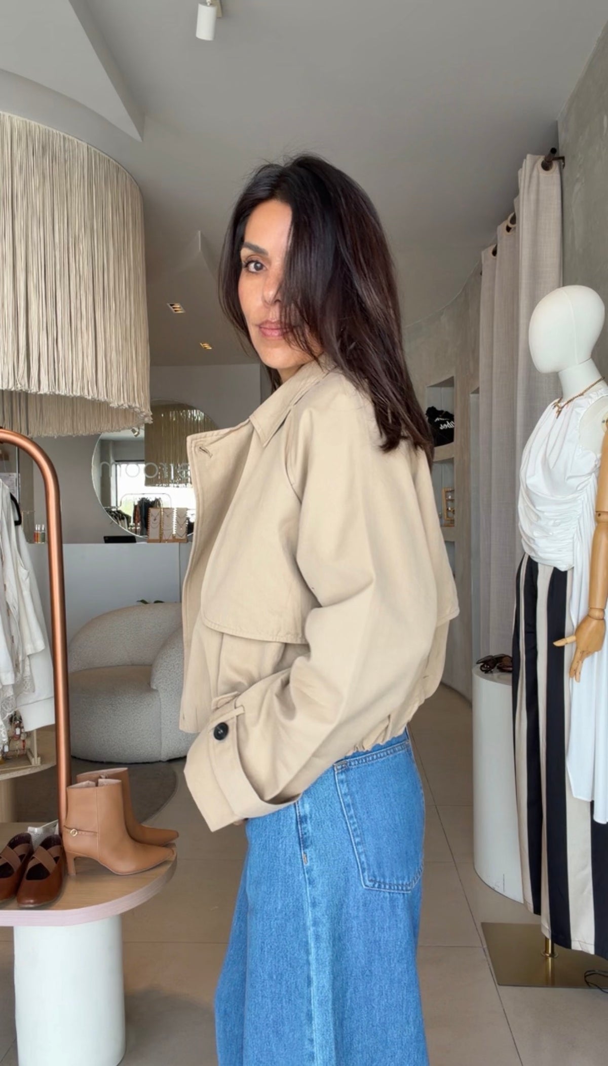 Trench coat solapa