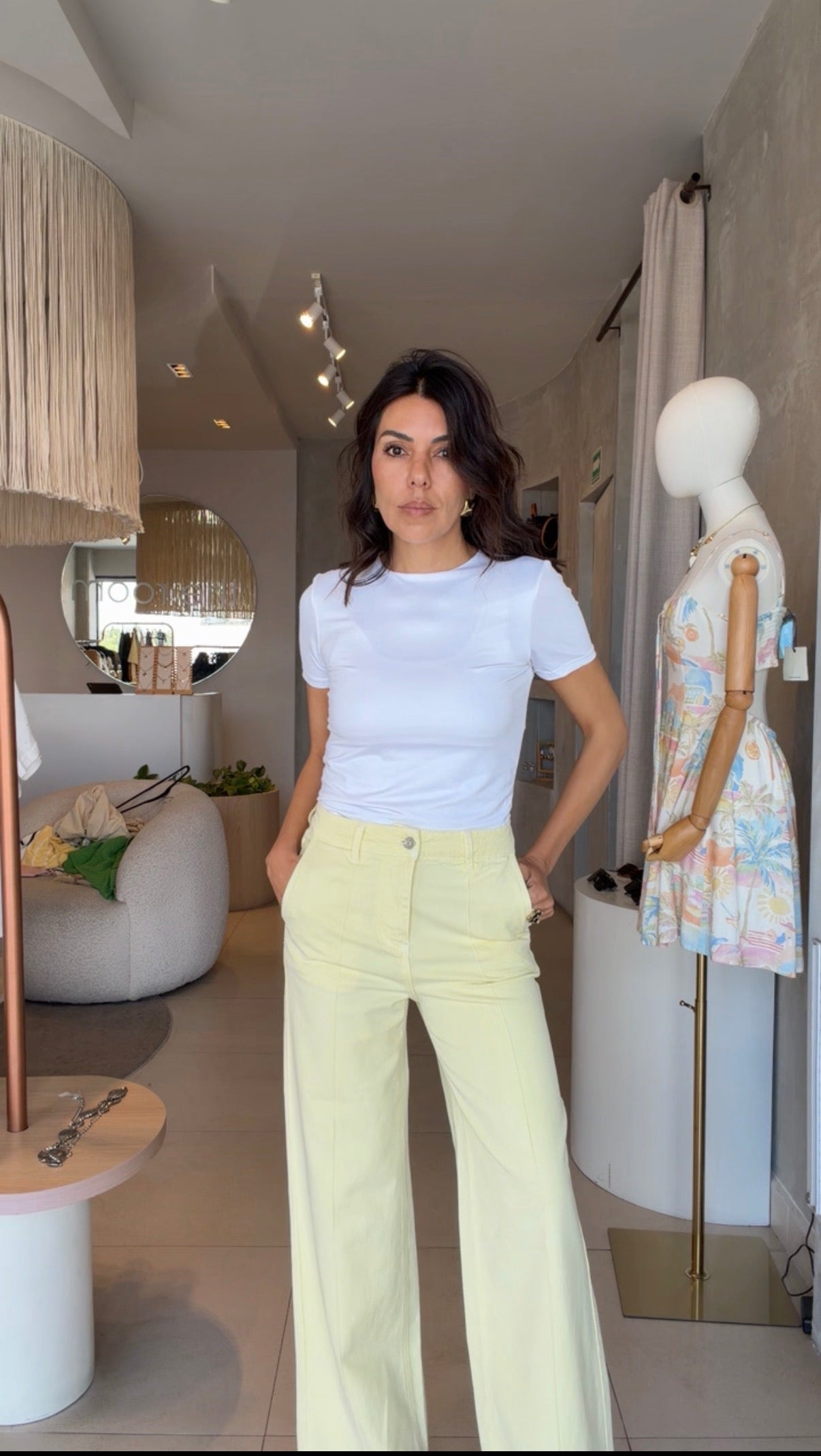 Jeans amarillo