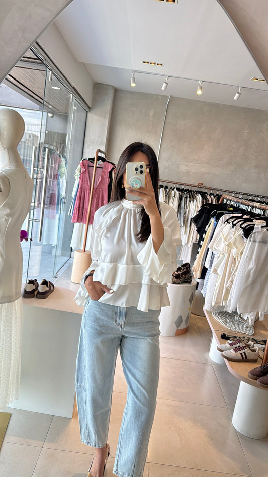 Blusa blanca planes