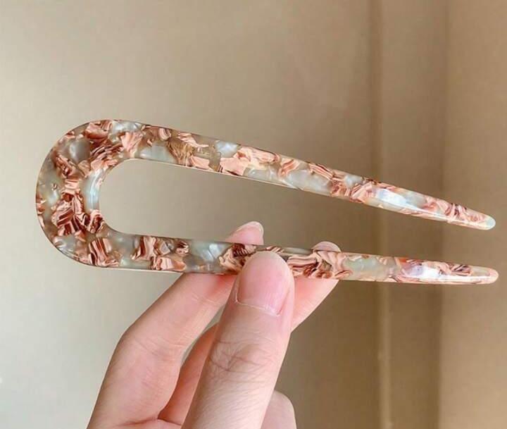 Palito para pelo estampados