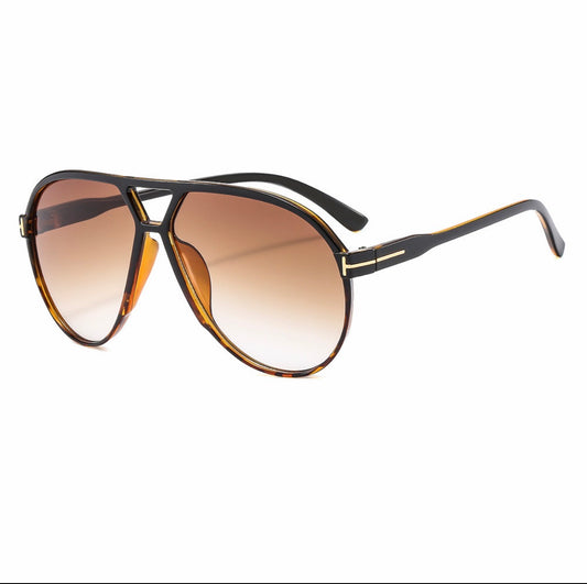 Lentes aviator cafes