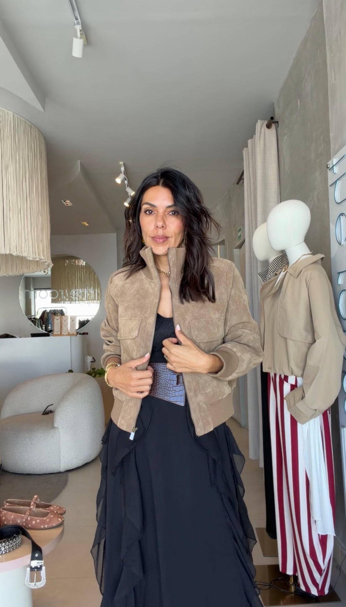 Chaqueta suede