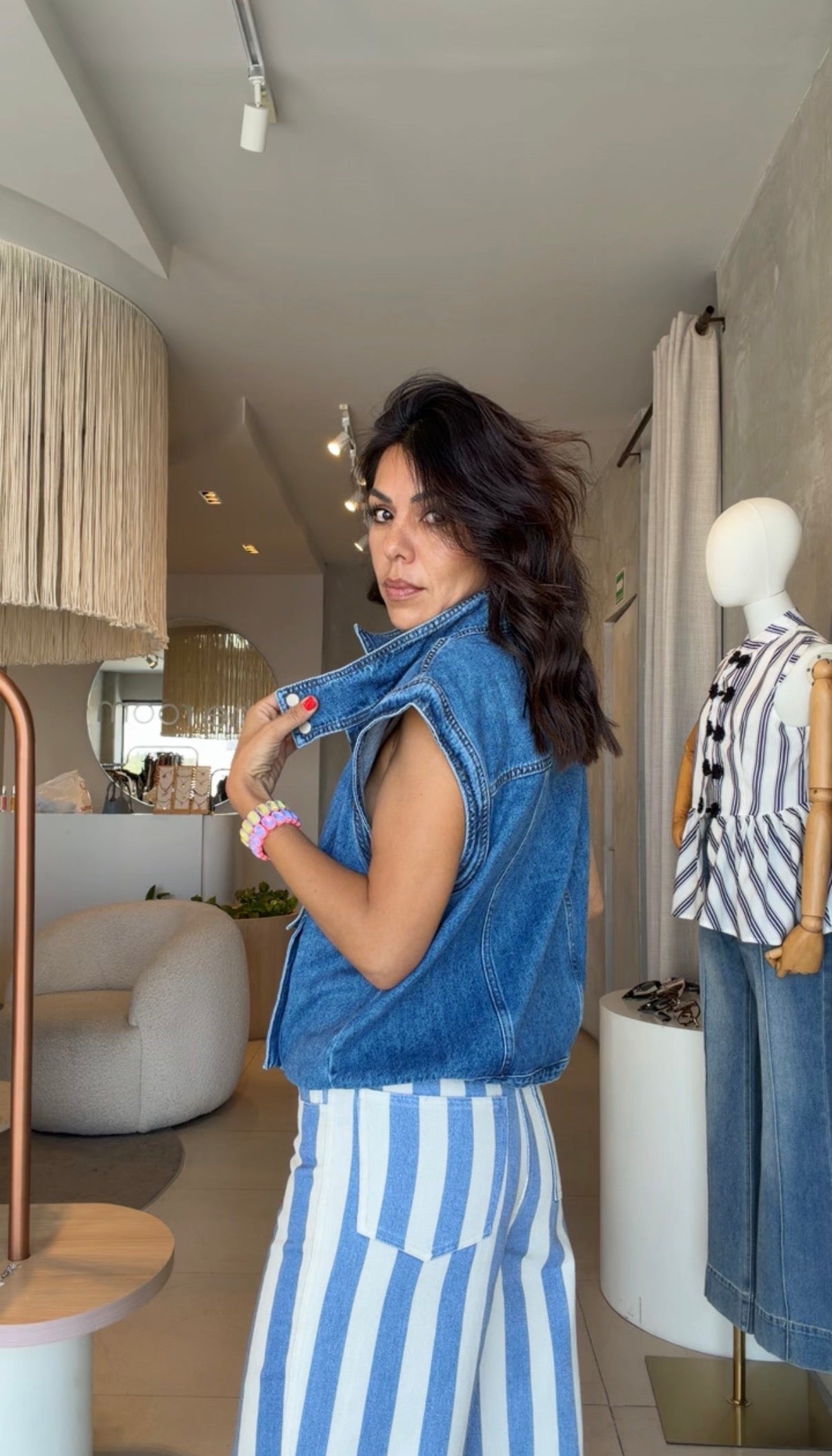 Chaleco denim