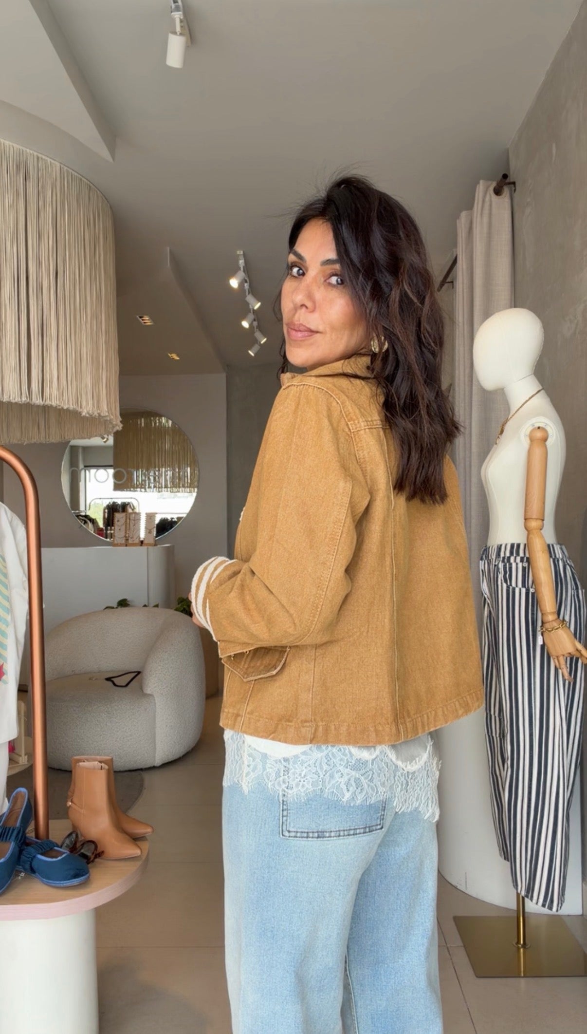 Chaqueta camel Napoleón