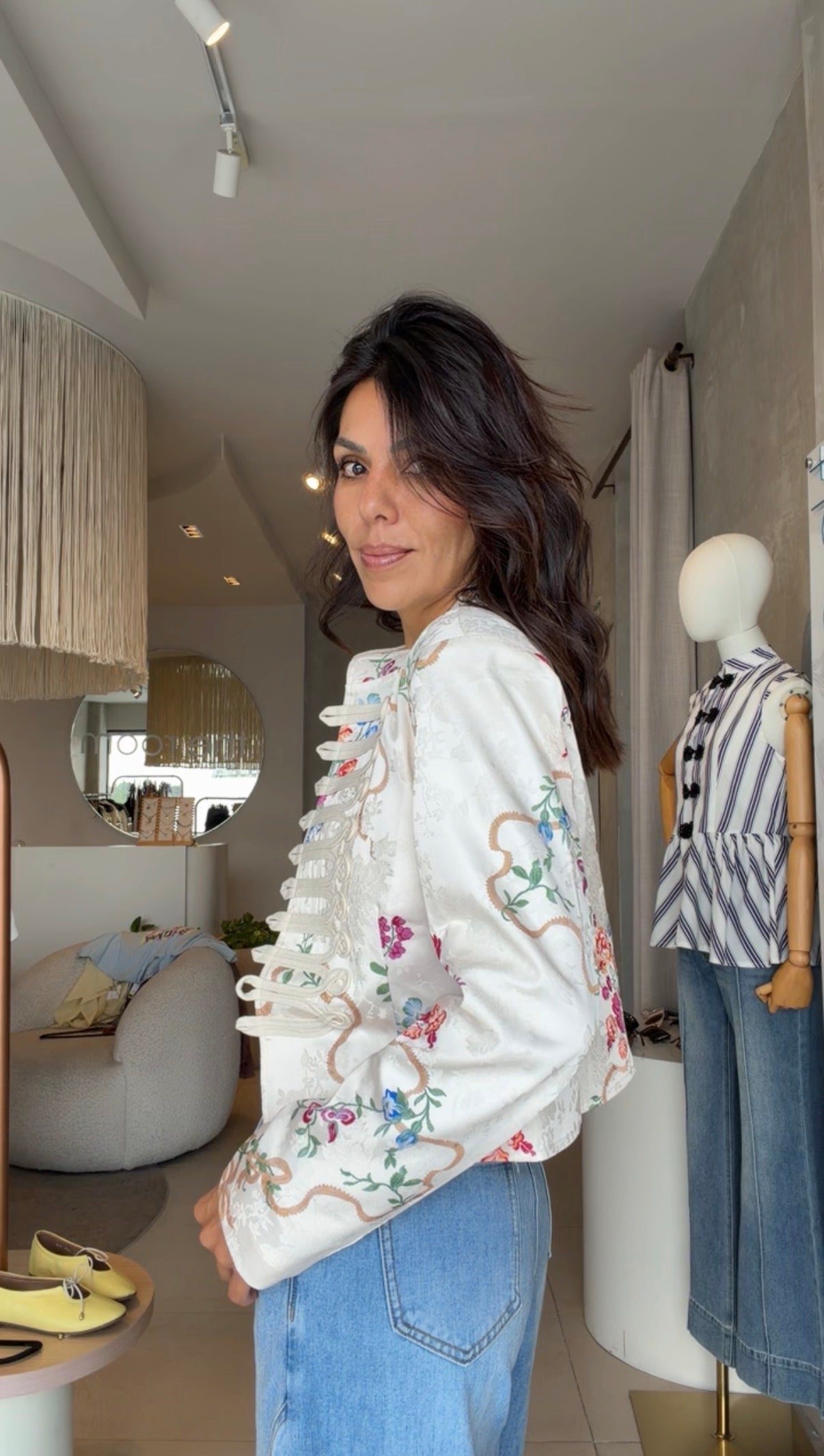 Blazer Napoleón flores