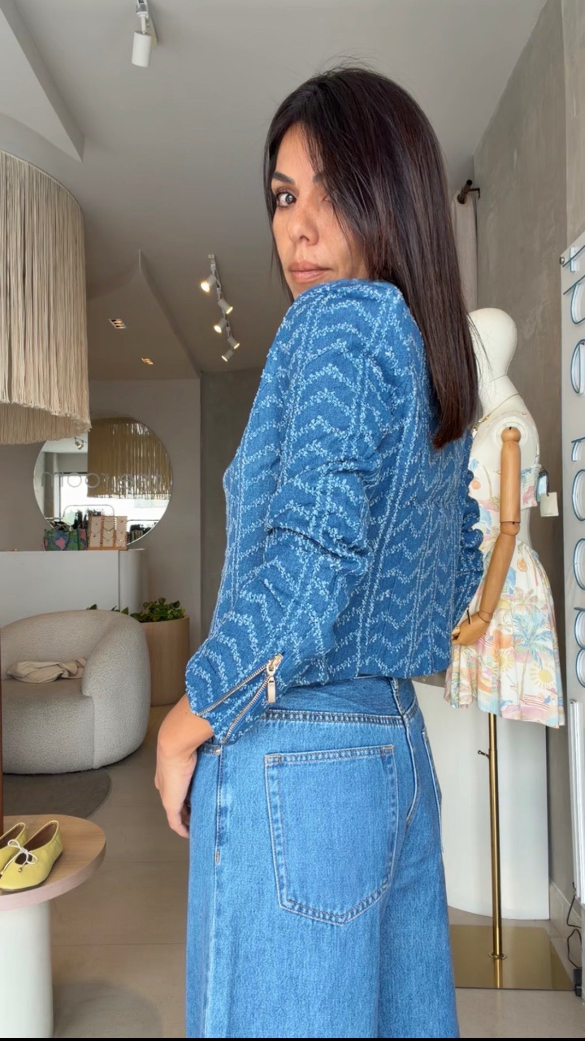 Blazer denim