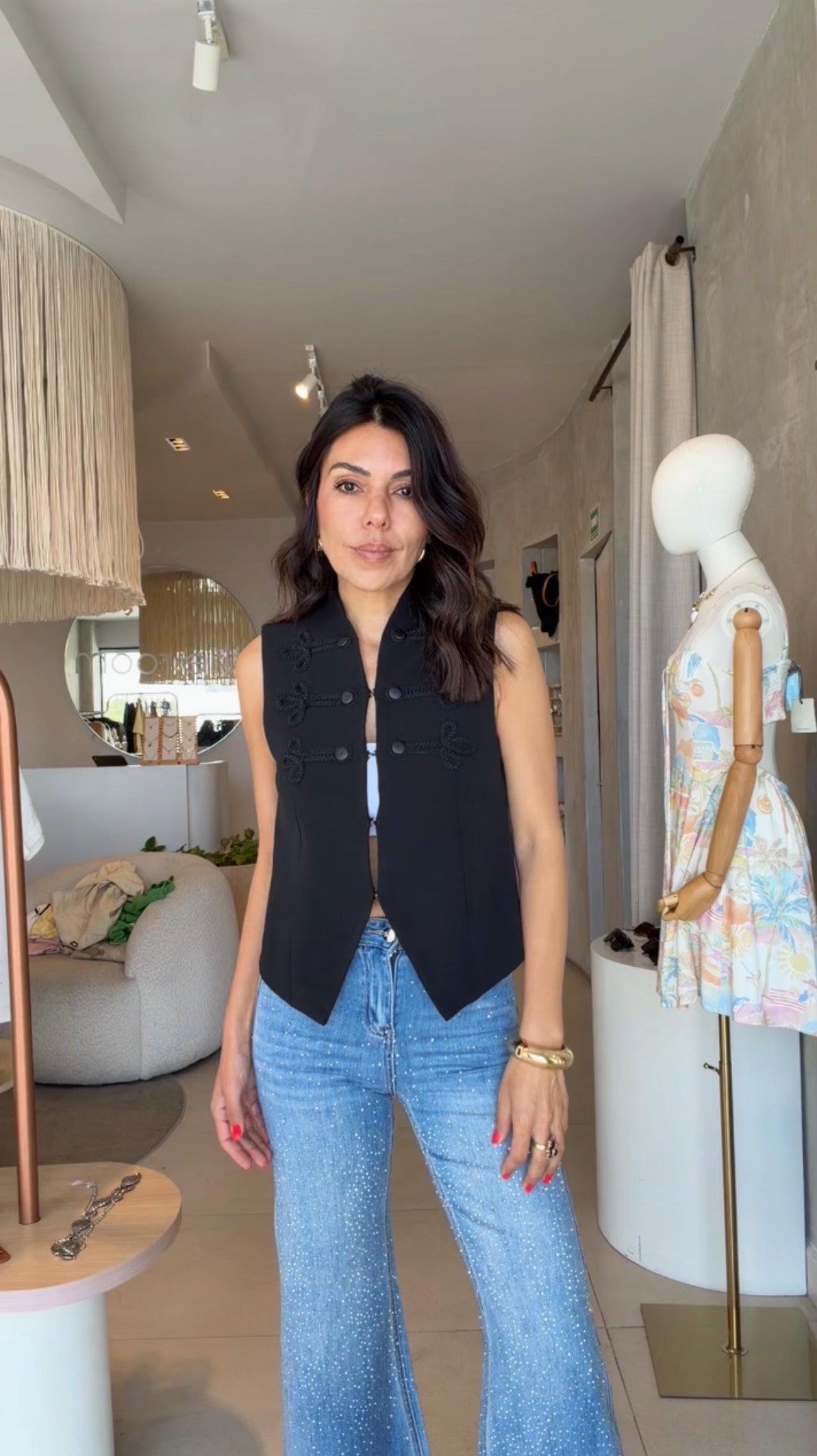 Jeans brillos