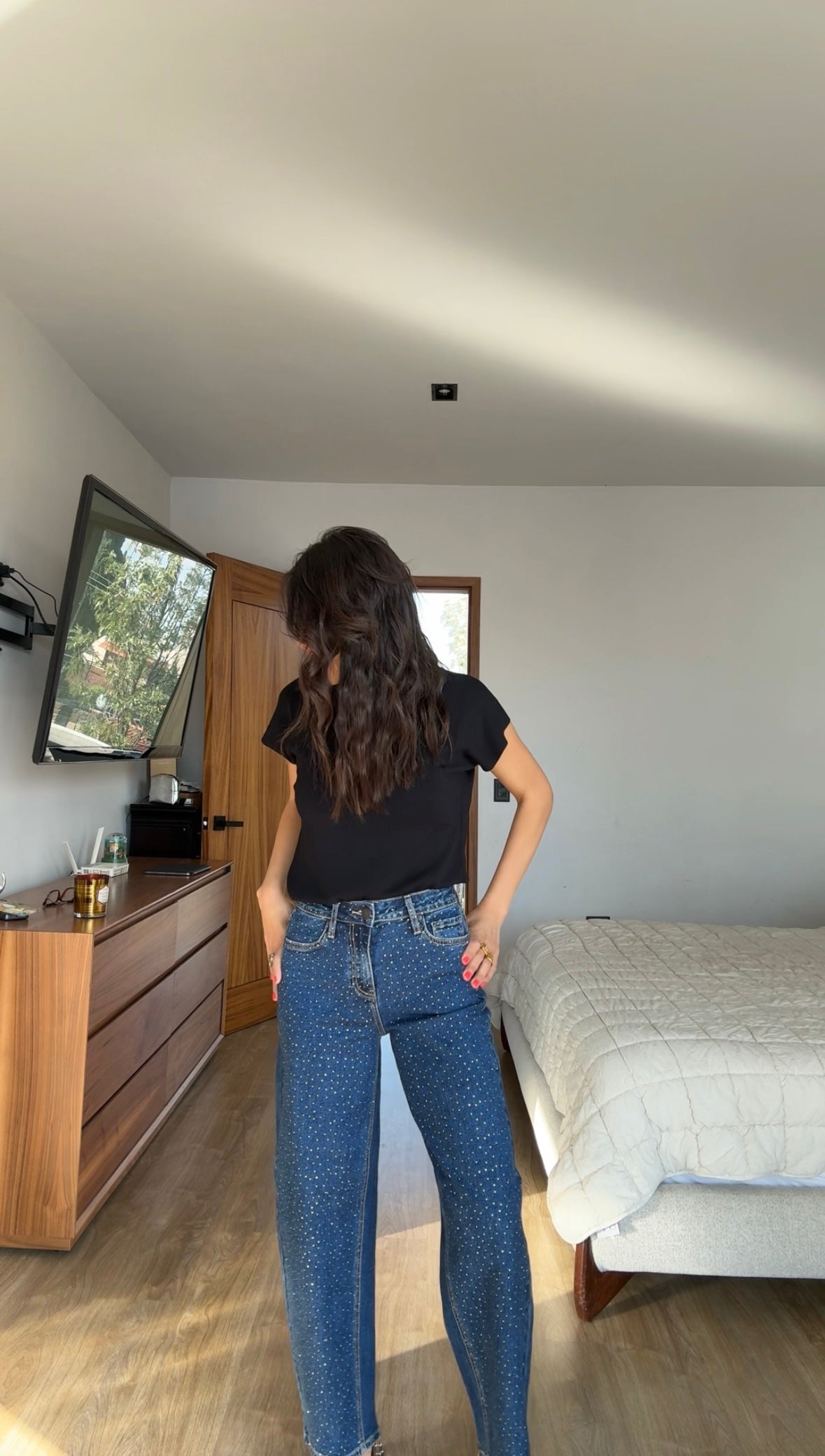 Jeans balloon brillos