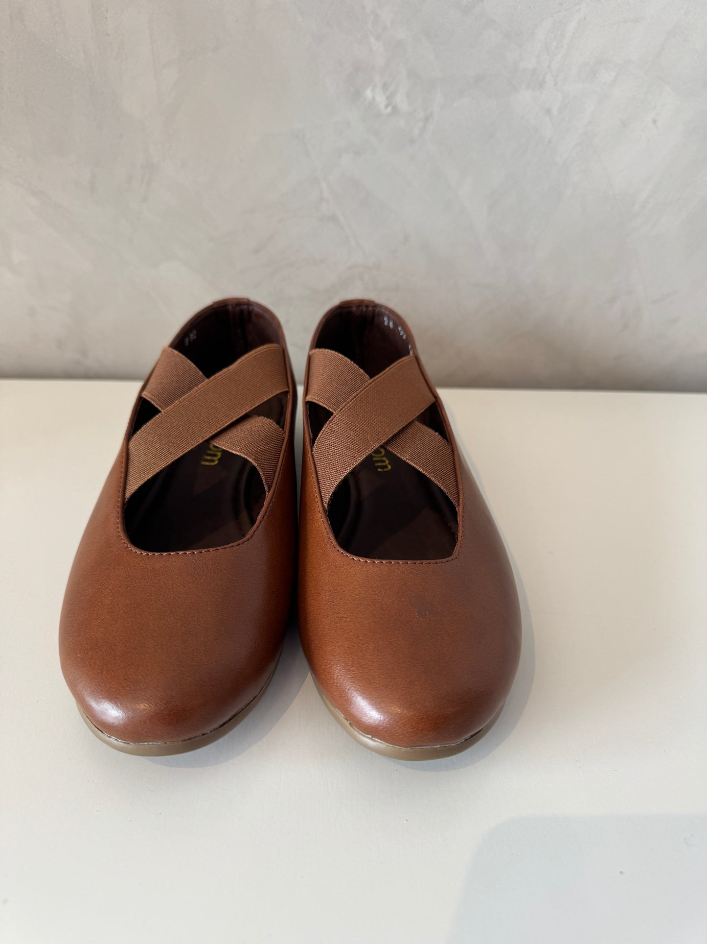 Zapatos Hellen coñac