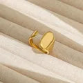 Anillo abertura dorado