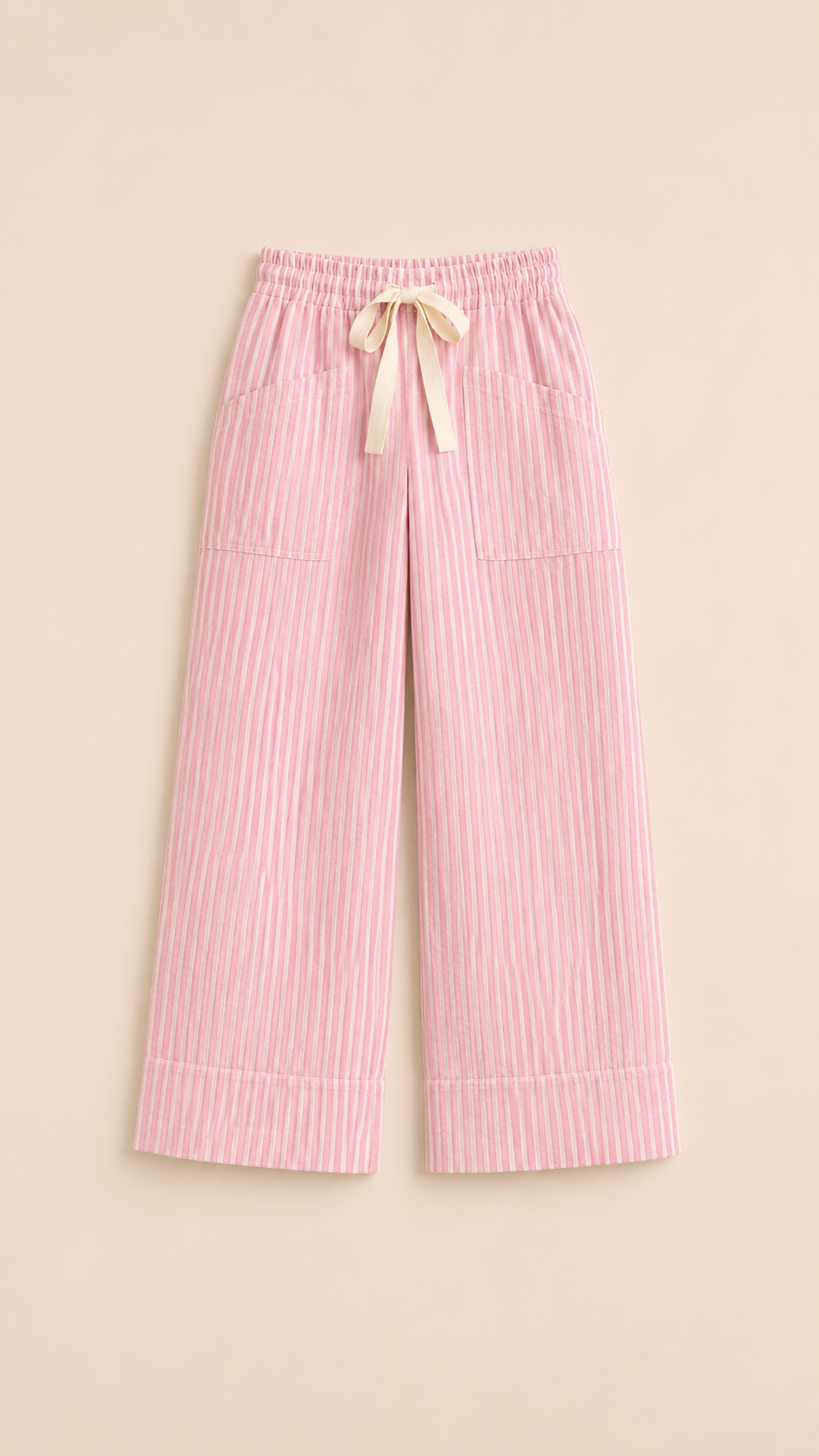 Pantalón rosa rayas