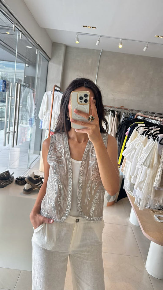 Pantalón beige