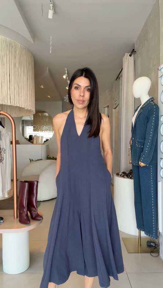 Jumper azul culotte