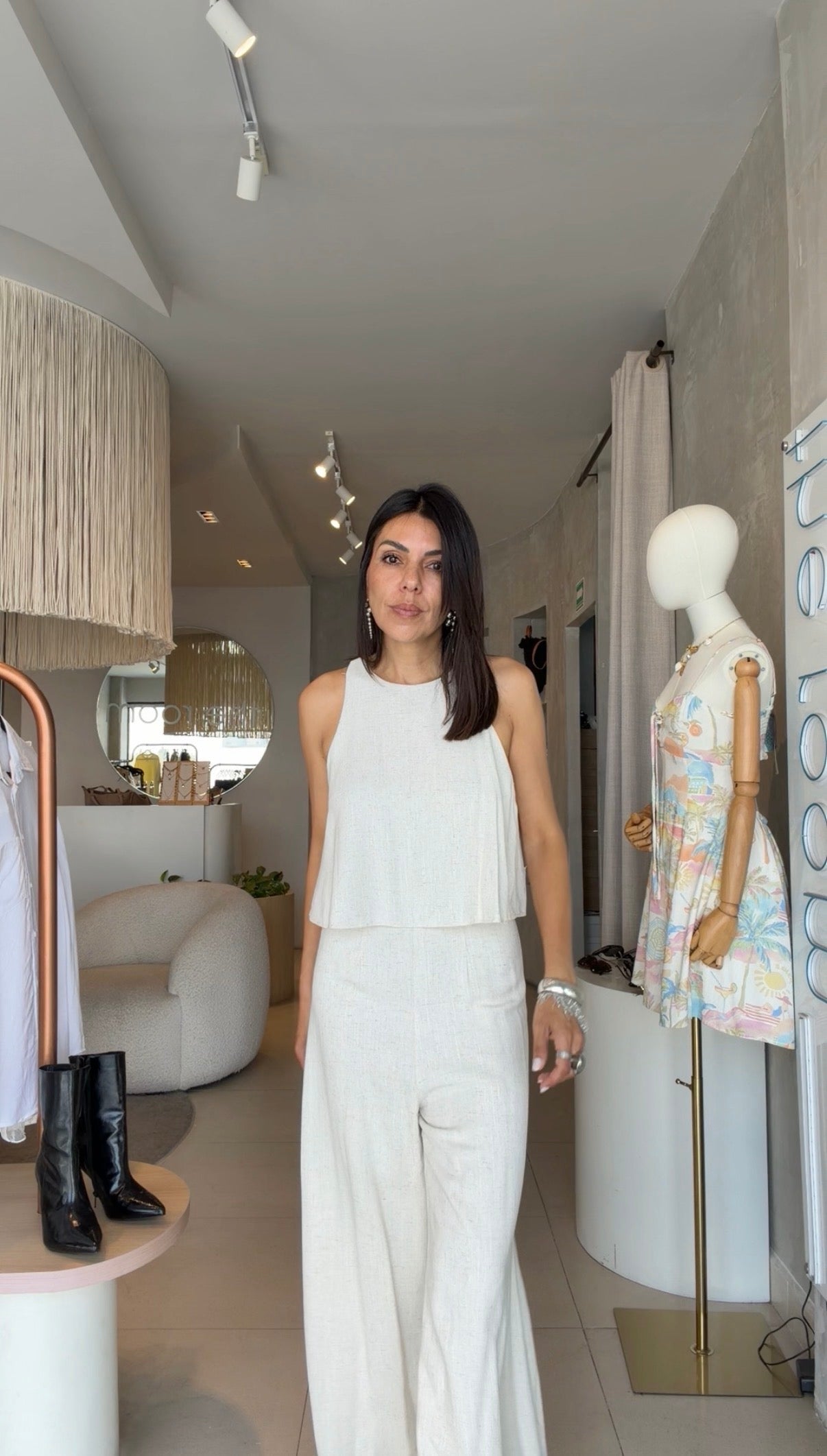 Jumpsuit beige
