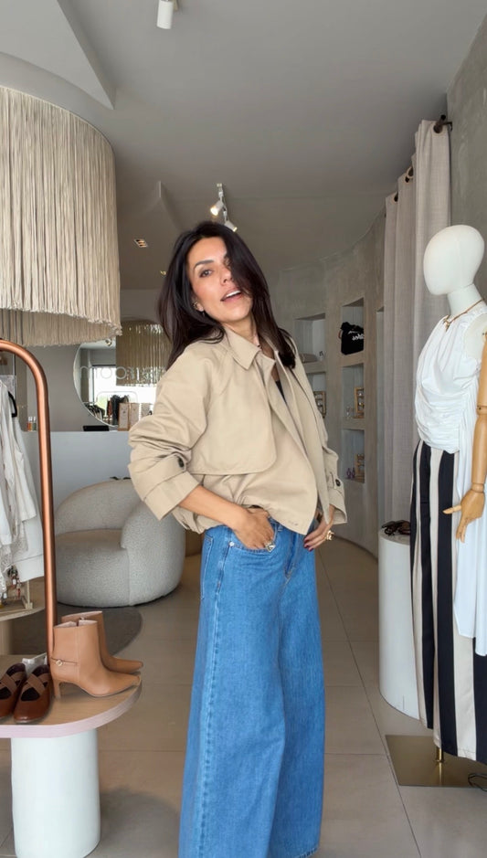 Trench coat solapa