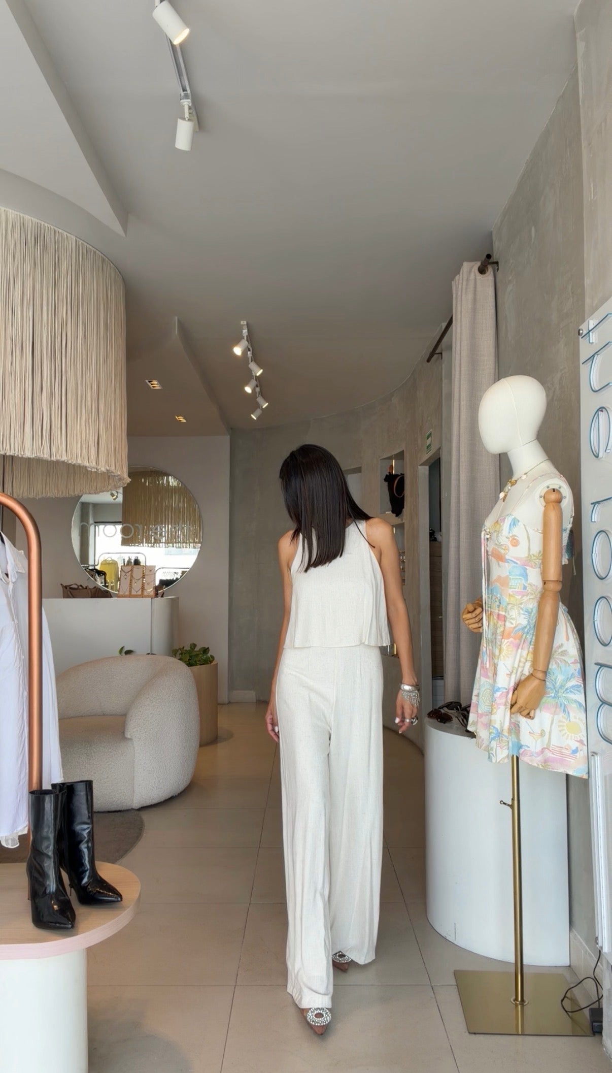 Jumpsuit beige