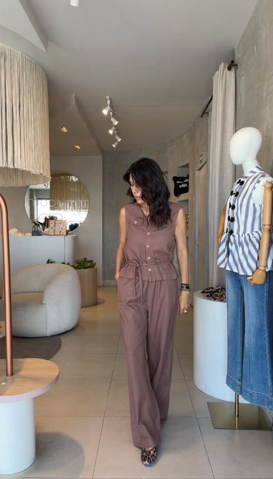 Pre Order Jumpsuit café
