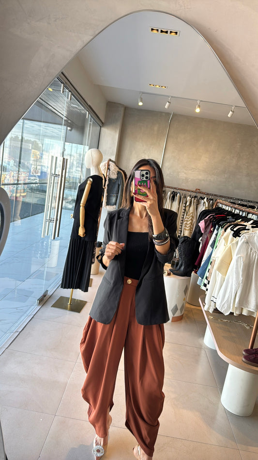 Blazer negro básico