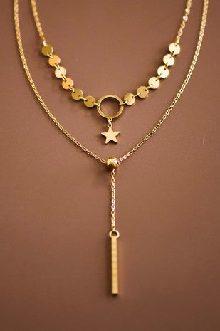 Collar estrella layers
