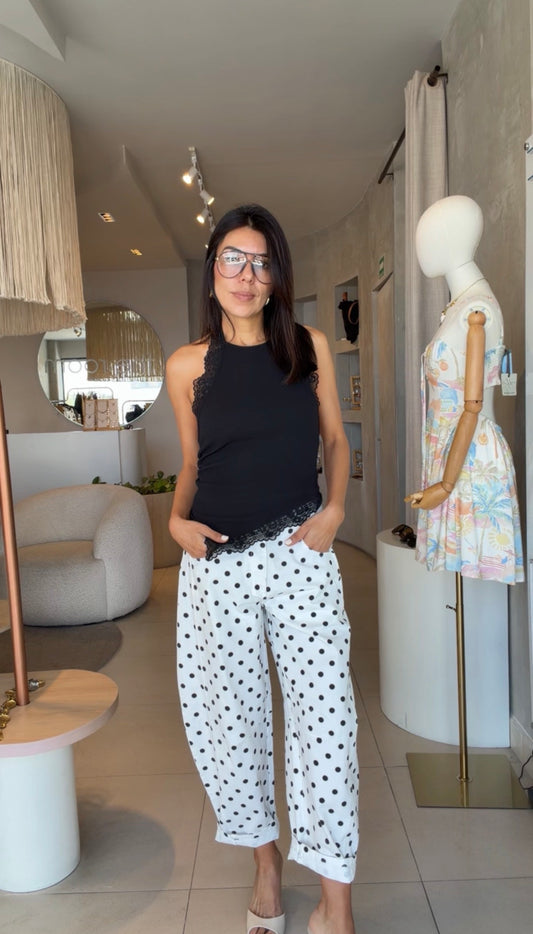 Barrel polka dots